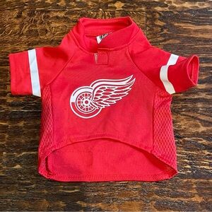 NHL Detroit Red Wings Dog Jersey